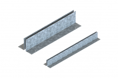 Щелевая насадка Slim Drain серии Basic T-образная DN100 кл. А15, рис. 1